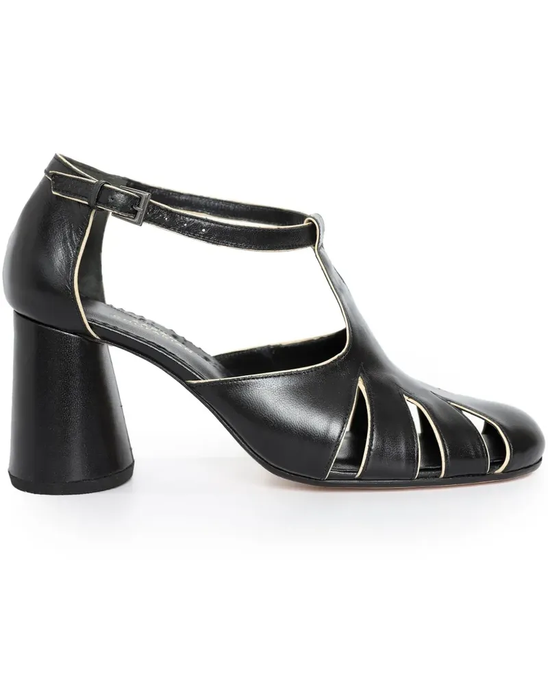 Sarah Chofakian Nohra Pumps 65mm - Schwarz Schwarz