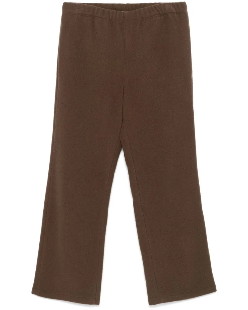 Rier Hose aus Fleece - Braun Braun