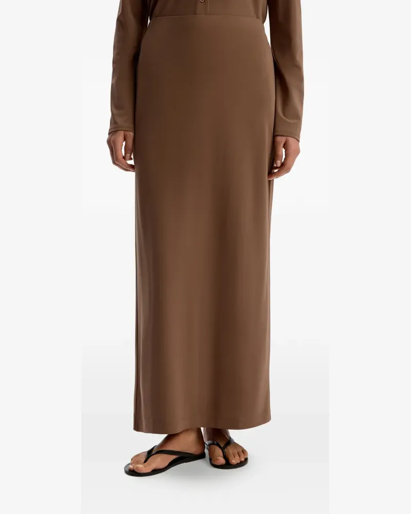 12 STOREEZ Midirock mit Schlitz - Braun Braun