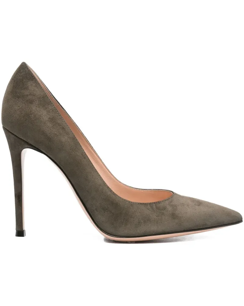 Gianvito Rossi Spitze Stiletto-Pumps 105mm - Grün Grün