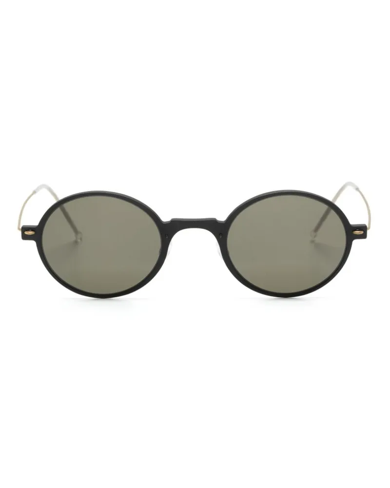 Lindberg 8339 Sonnenbrille mit rundem Gestell - Grün Grün