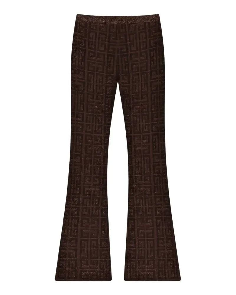 Givenchy 4G Hose mit Monogramm - Braun Braun