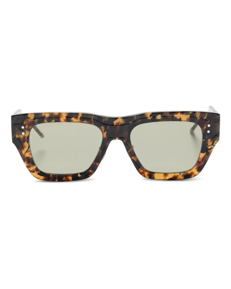 Thom Browne Sonnenbrille in Schildpattoptik - Braun Braun