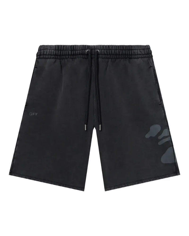 OFF-WHITE Swimming Face skate shorts - Schwarz Schwarz
