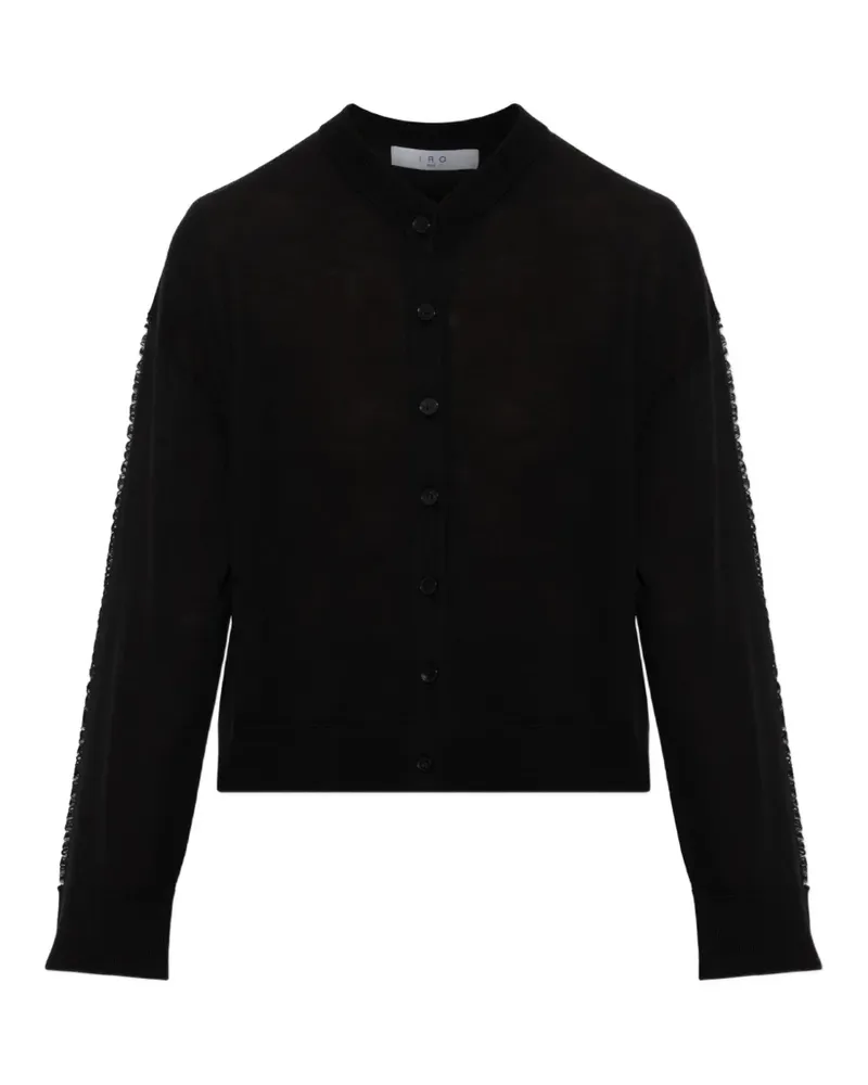 IRO Geknöpfter Iconia Cardigan - Schwarz Schwarz