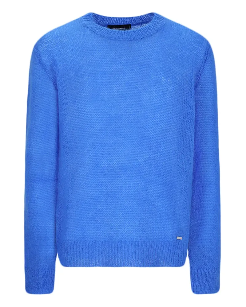 Dsquared2 Pullover mit Rundhalsausschnitt - Blau Blau