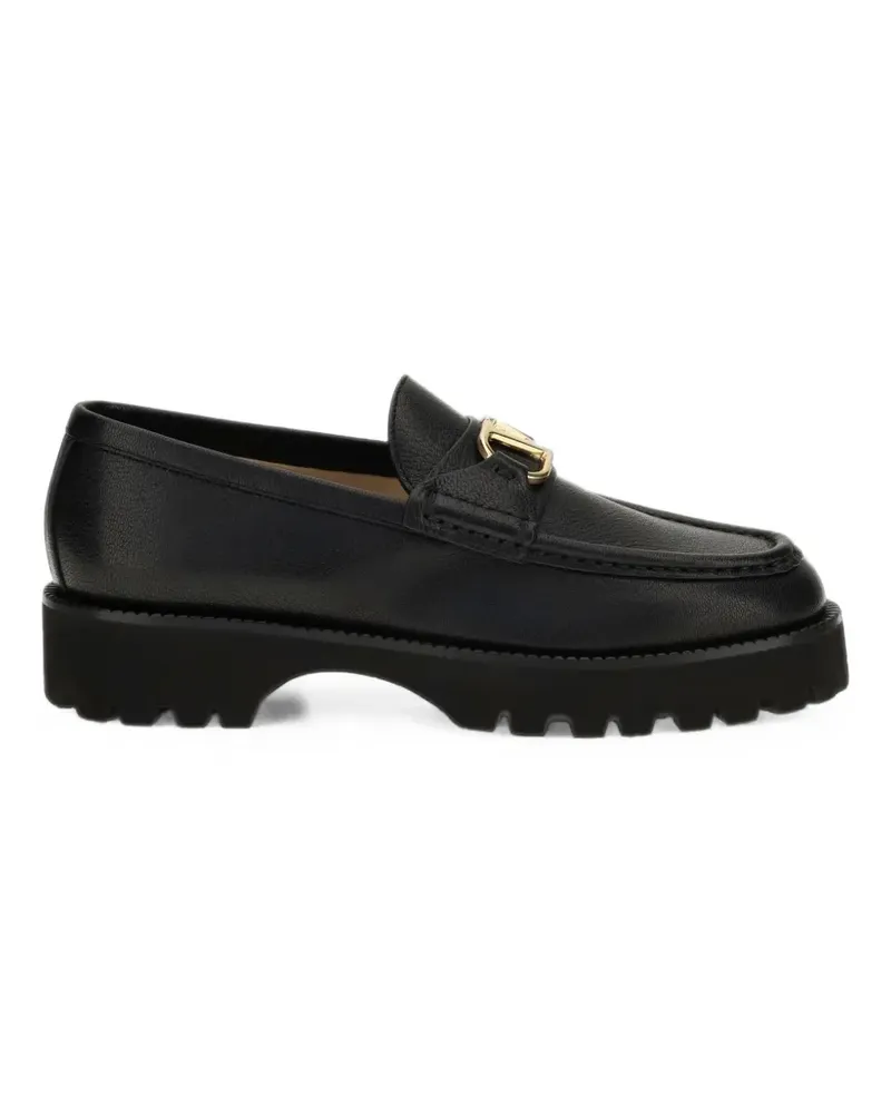 Valentino Garavani VLogo Signature Loafer - Schwarz Schwarz