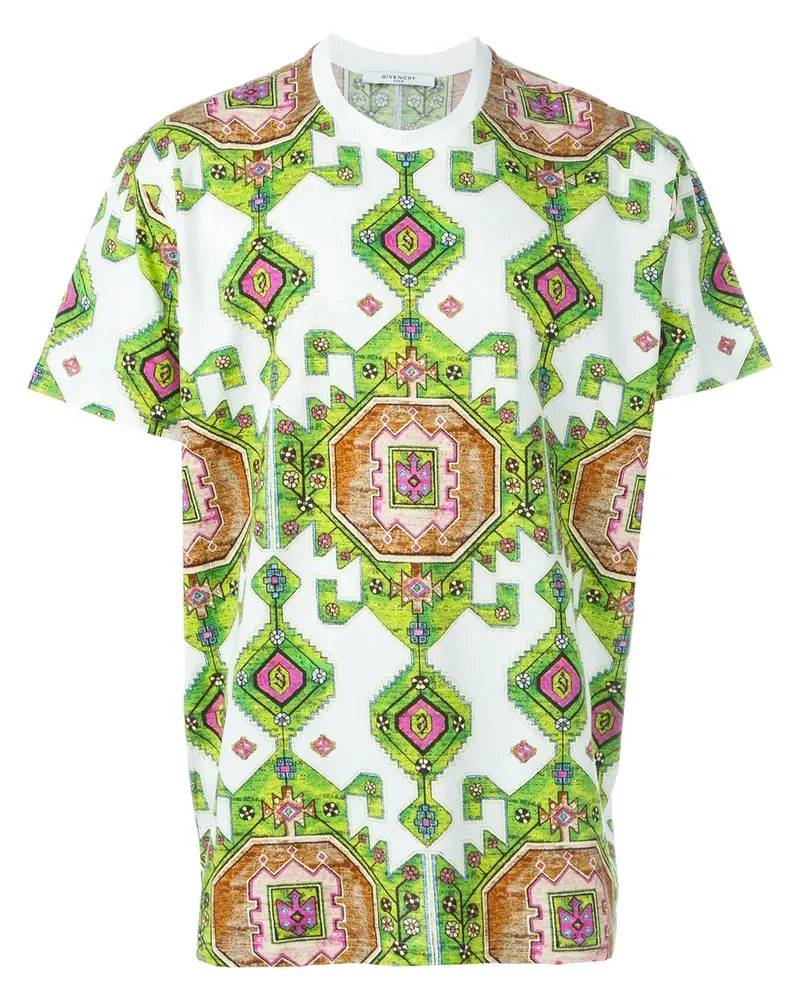 Givenchy T-Shirt mit persischem Print - Mehrfarbig Mehrfarbig