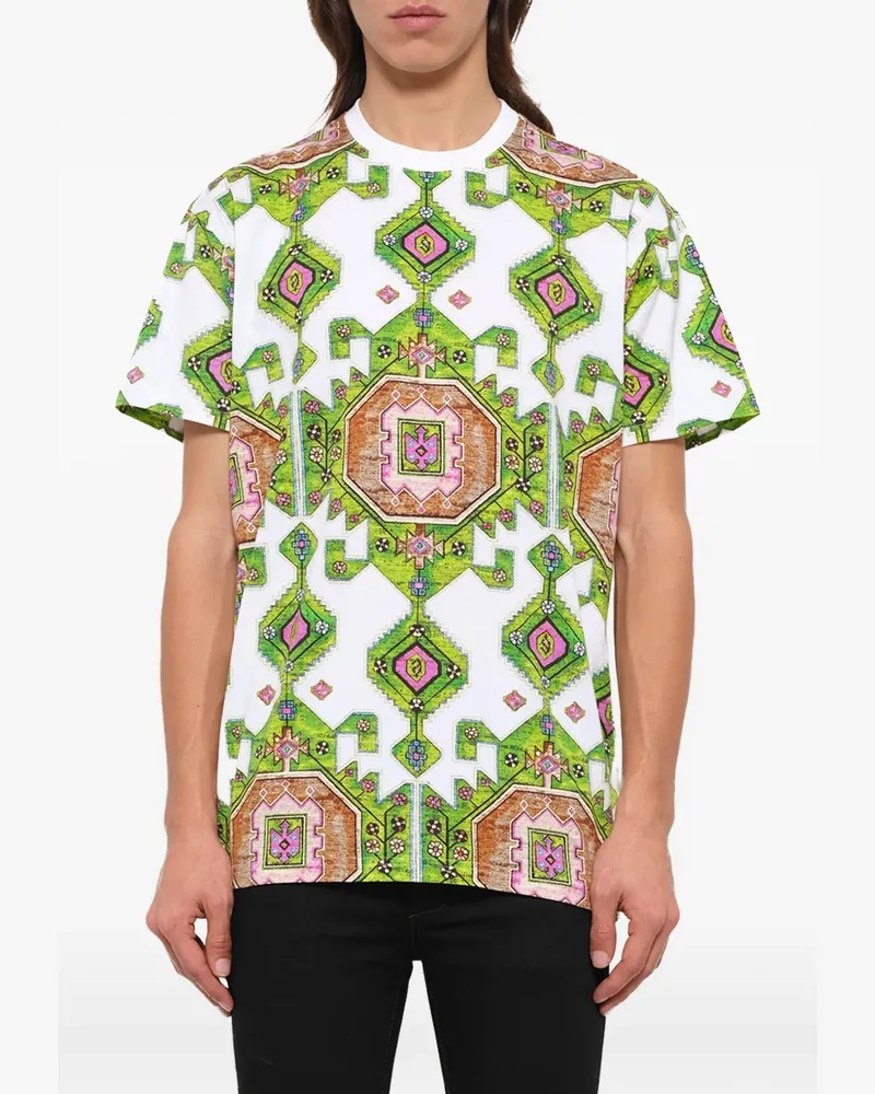 Givenchy T-Shirt mit persischem Print - Mehrfarbig Mehrfarbig