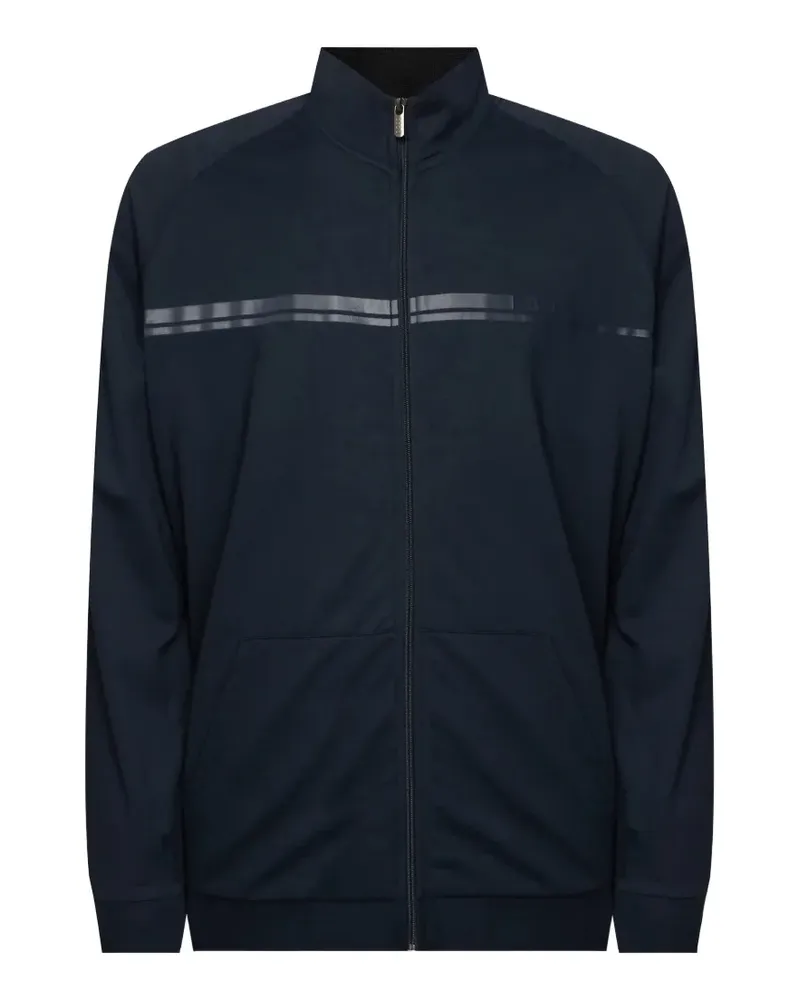 HUGO BOSS Authentic Pullover mit Logo-Print - Blau Blau