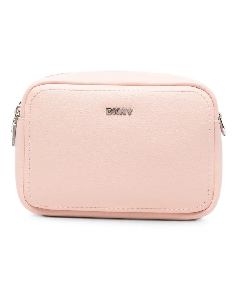 DKNY Nessa logo-plaque shoulder bag - Rosa Rosa