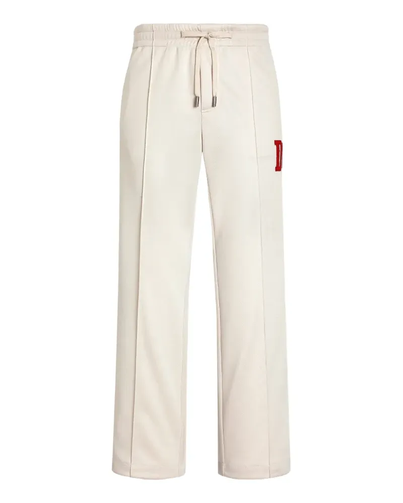 Dolce & Gabbana Jogginghose aus technischem Piqué - Weiß Weiß