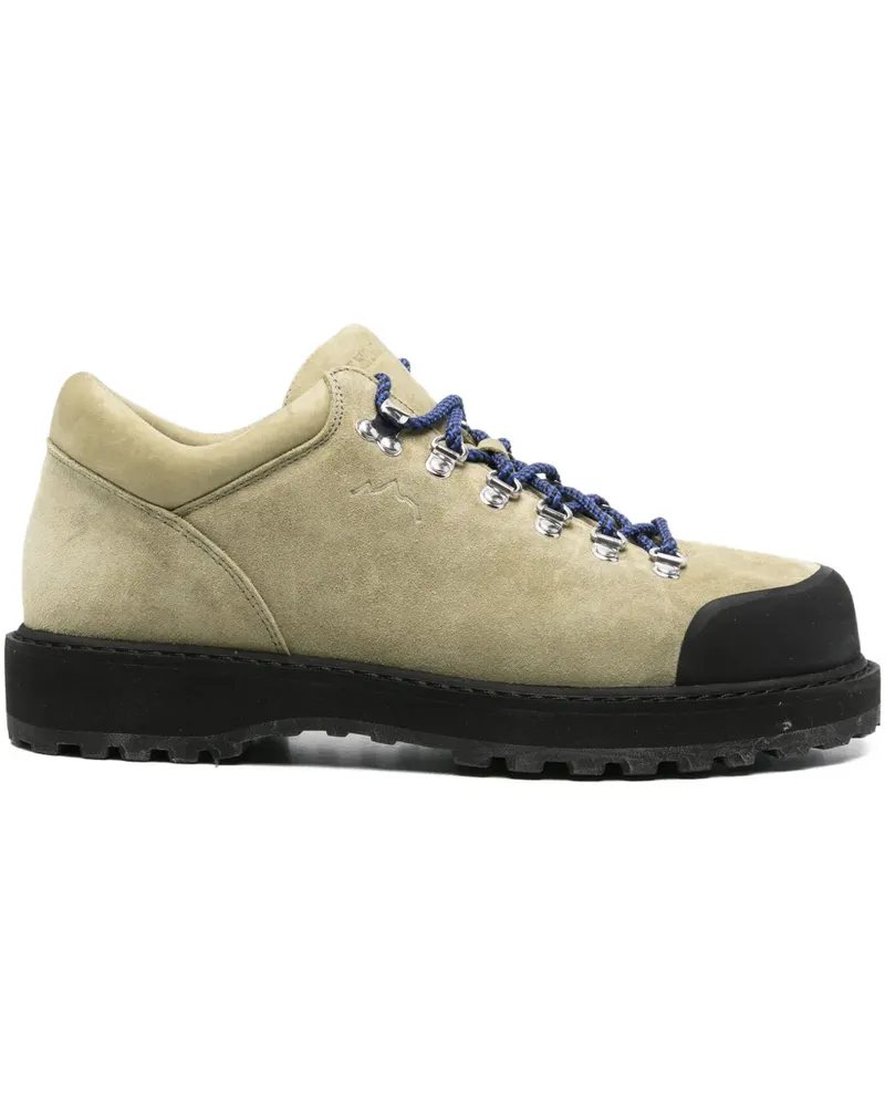 Diemme Schnürstiefel aus Wildleder - Grün Grün