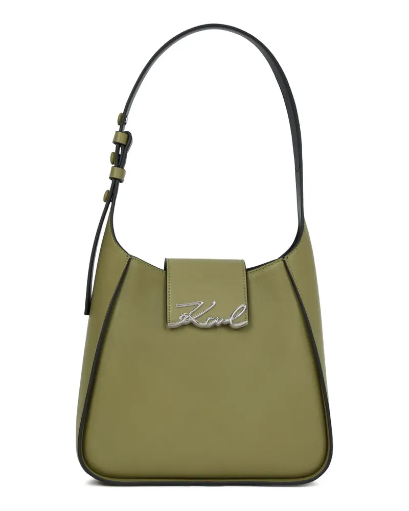 Karl Lagerfeld K/Signature Schultertasche - Grün Grün