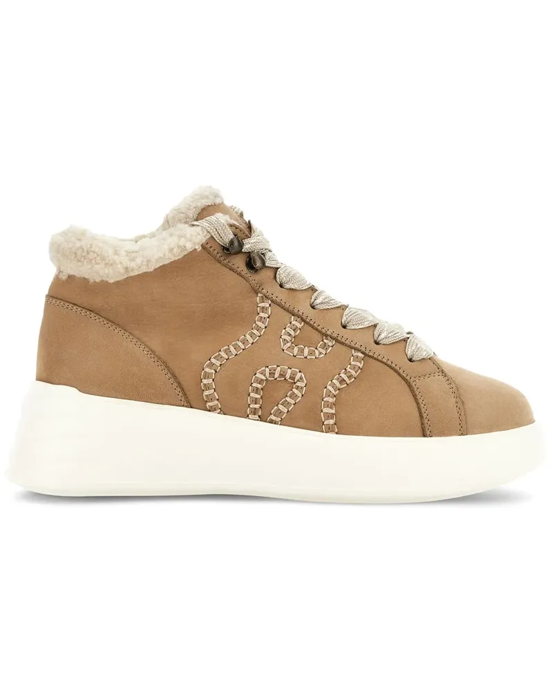 Hogan Rebel Sneakers - Nude Nude