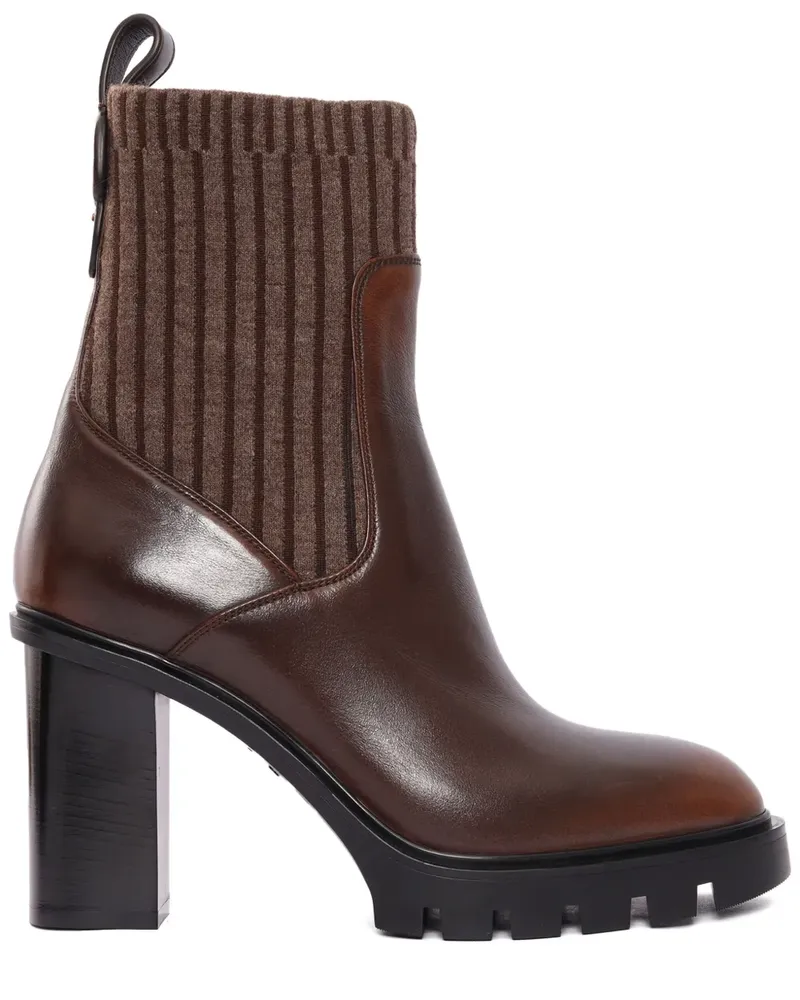 Santoni Ferric Stiefel 75mm - Braun Braun