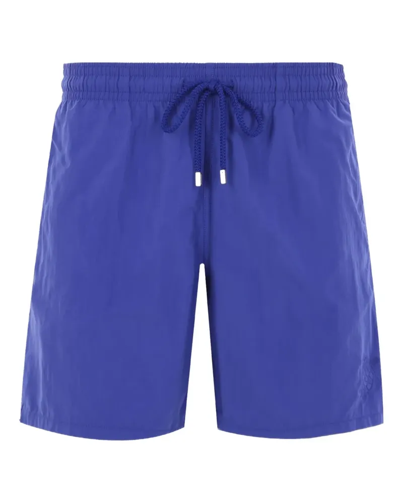 Vilebrequin Badeshorts mit Logo-Patch - Blau Blau