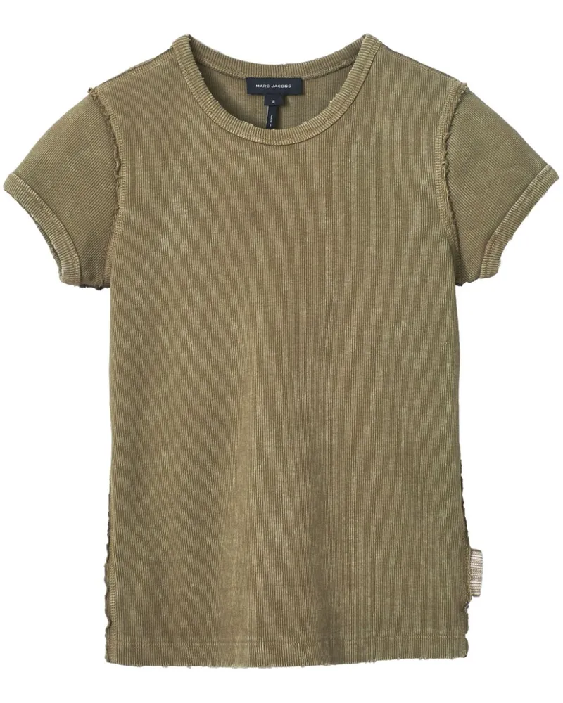 Marc Jacobs Grunge shrunken T-shirt - Grün Grün
