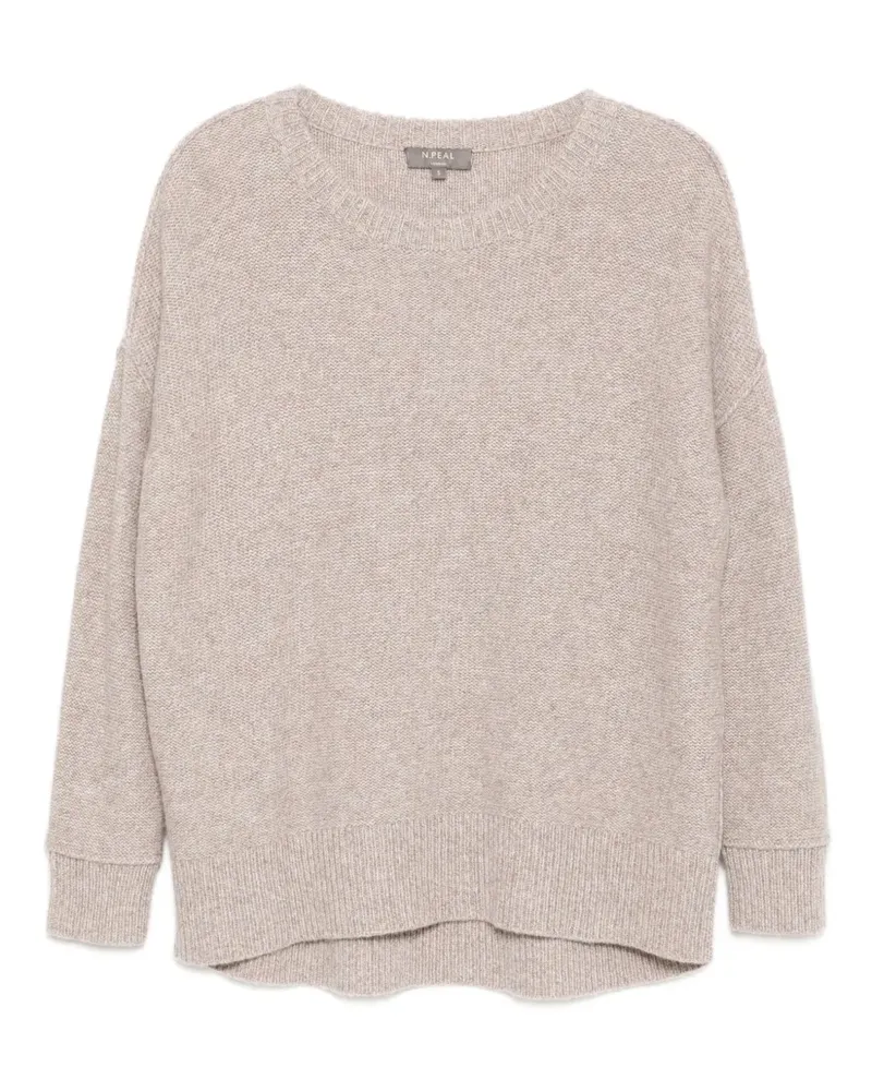 N.Peal Pullover mit Rundhalsausschnitt - Nude Nude