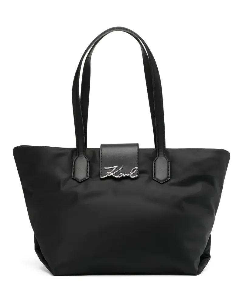 Karl Lagerfeld K/Signature Tote Bag - Schwarz Schwarz