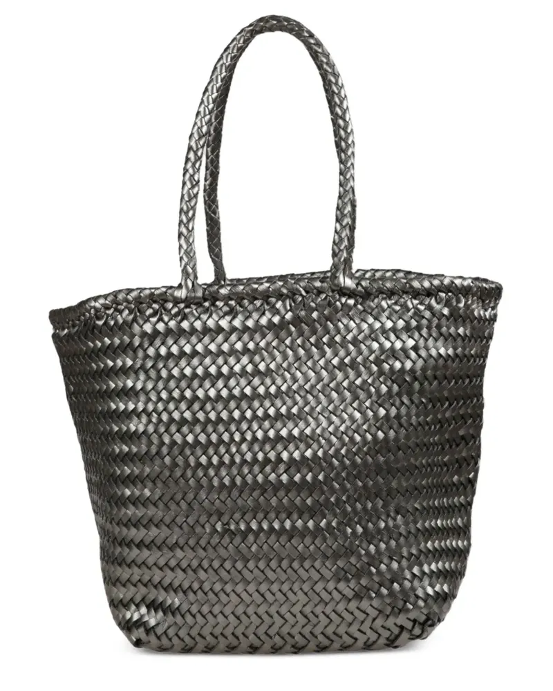 Dragon Diffusion Kleiner Woven Grace Basket Tote Bag - Grau Grau