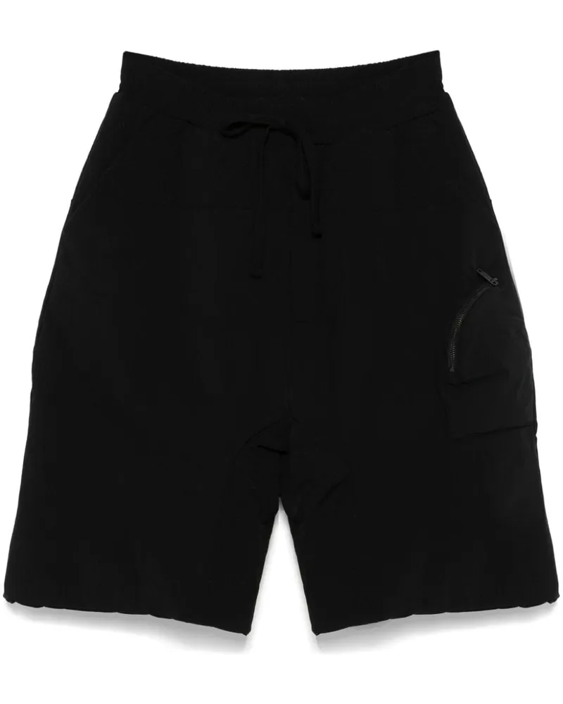 THOM KROM Wattierte Bermudas - Schwarz Schwarz