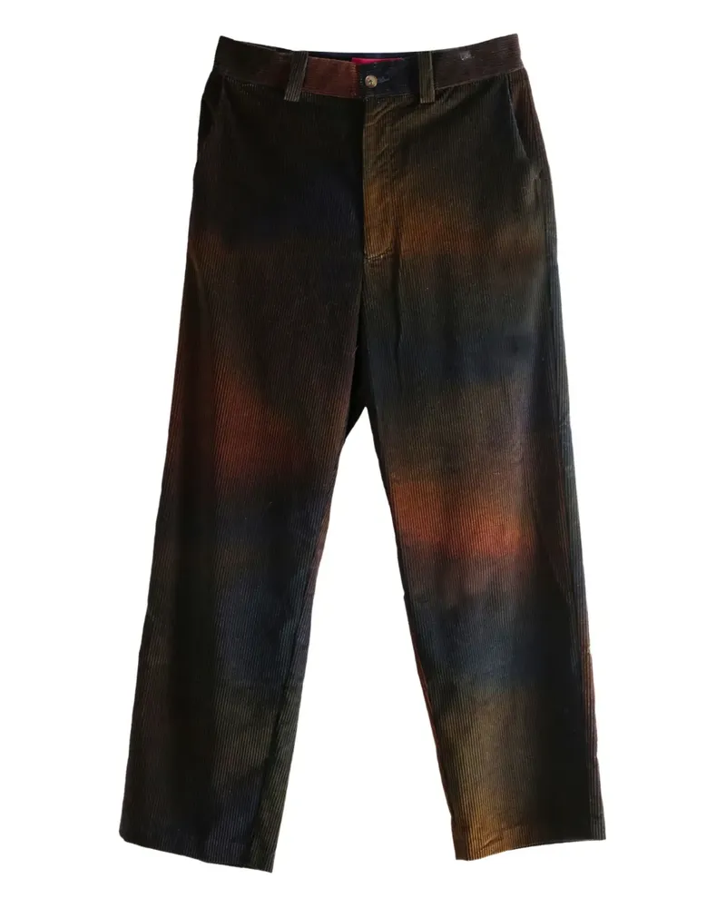 The Elder Statesman Hose aus Cord - Blau Blau