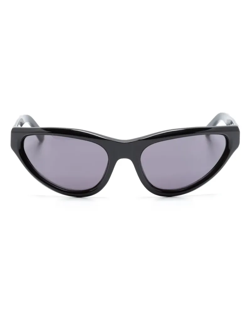 Marni Sonnenbrille mit Oversized-Gestell - Schwarz Schwarz