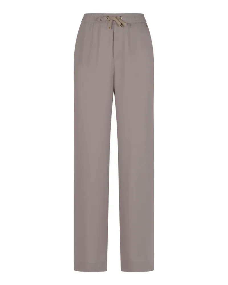 Herno Hose mit Kordelzug - Grau Grau