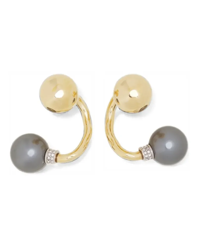 Lanvin Verzierte Ohrringe - Gold Gold
