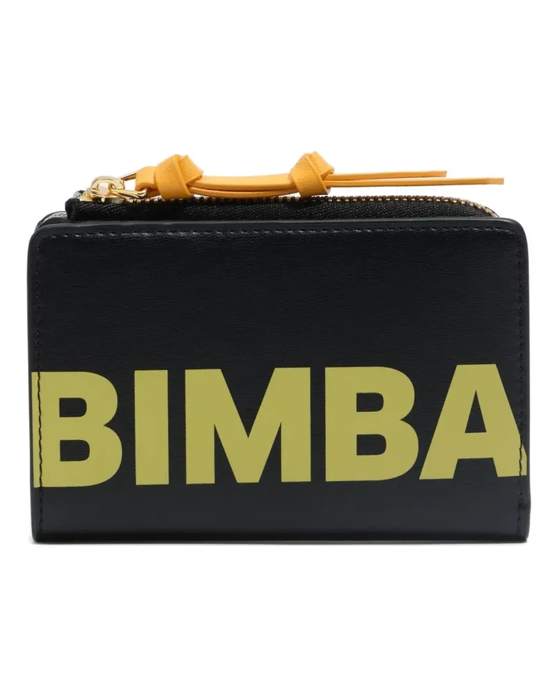 BIMBA Y LOLA Portemonnaie mit Klappe - Schwarz Schwarz
