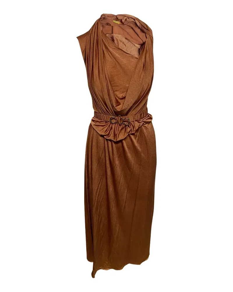 Dodo Bar Or Ora belted midi dress - Braun Braun