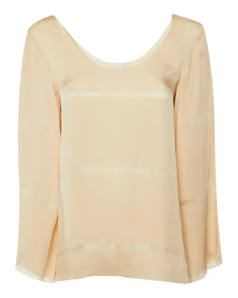 Elisabetta Franchi Jesper Bluse - Nude Nude