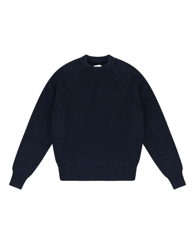 Aimé Leon Dore plaited crew-neck sweater - Blau Blau