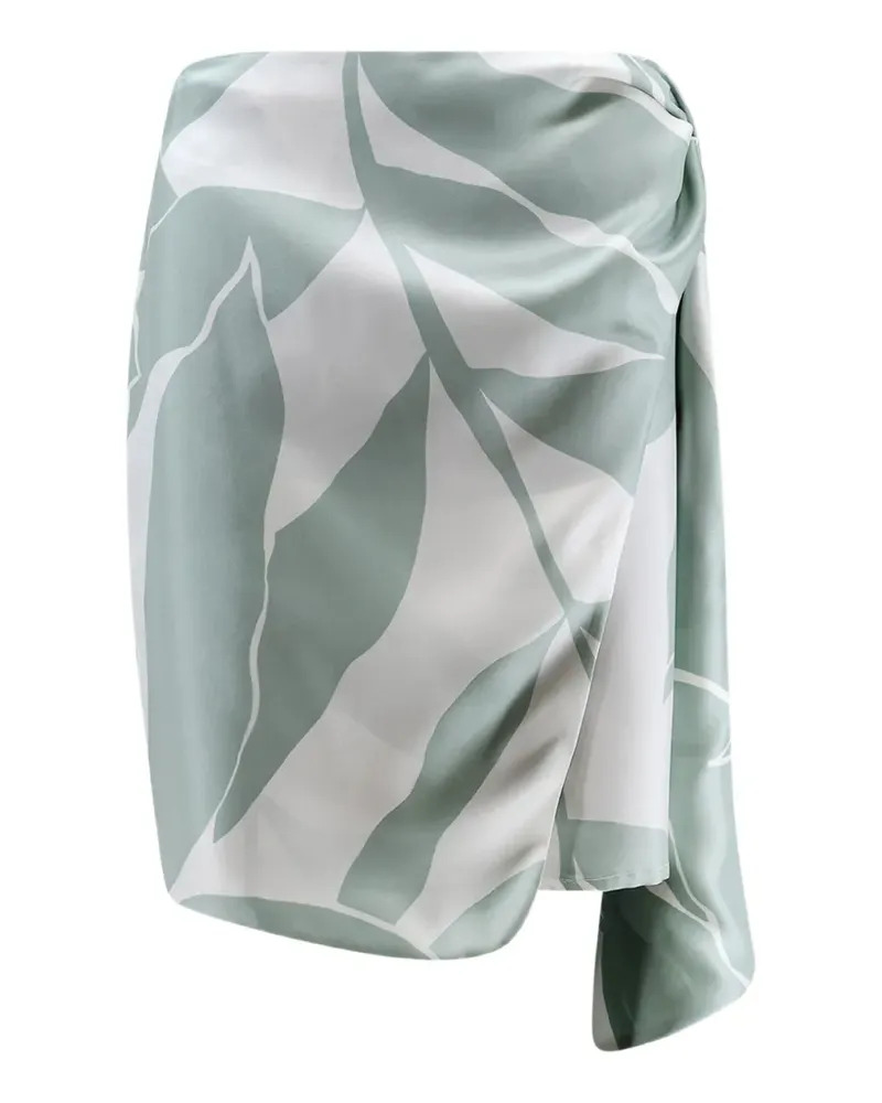 Max Mara floral-print skirt - Grün Grün