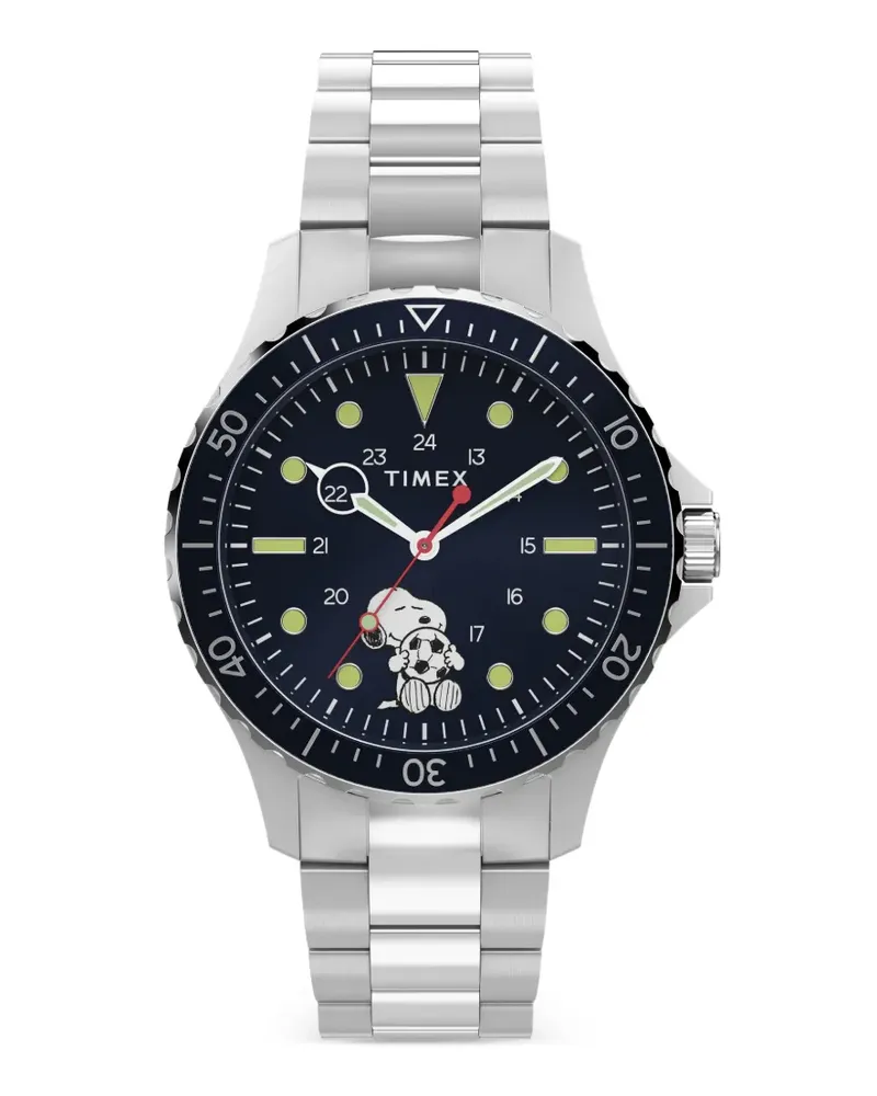 Timex x Peanuts® Soccer Armbanduhr 41mm - Blau Blau