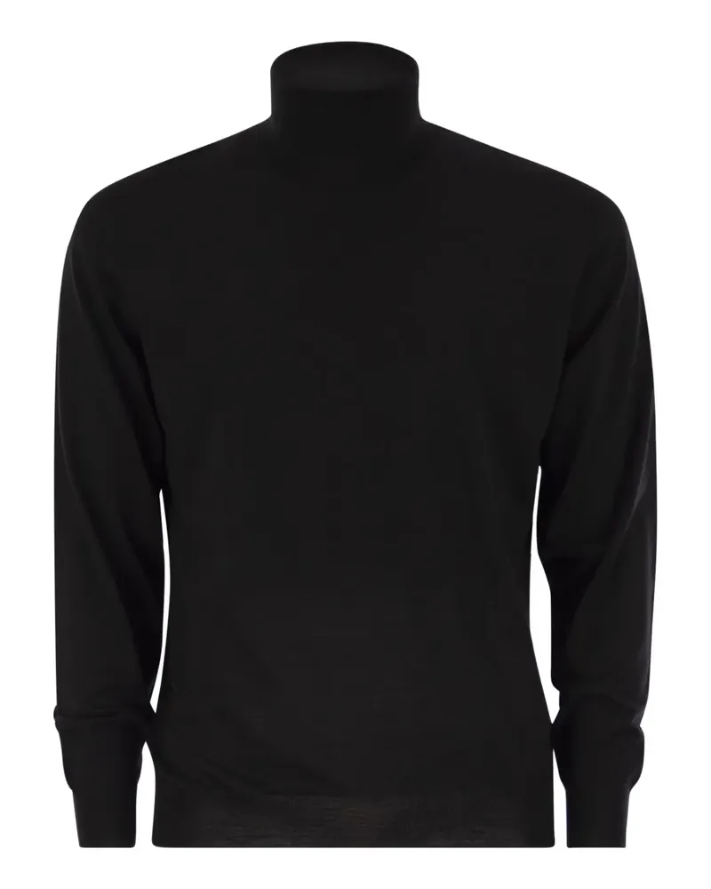 Fedeli Langärmeliger Pullover - Schwarz Schwarz