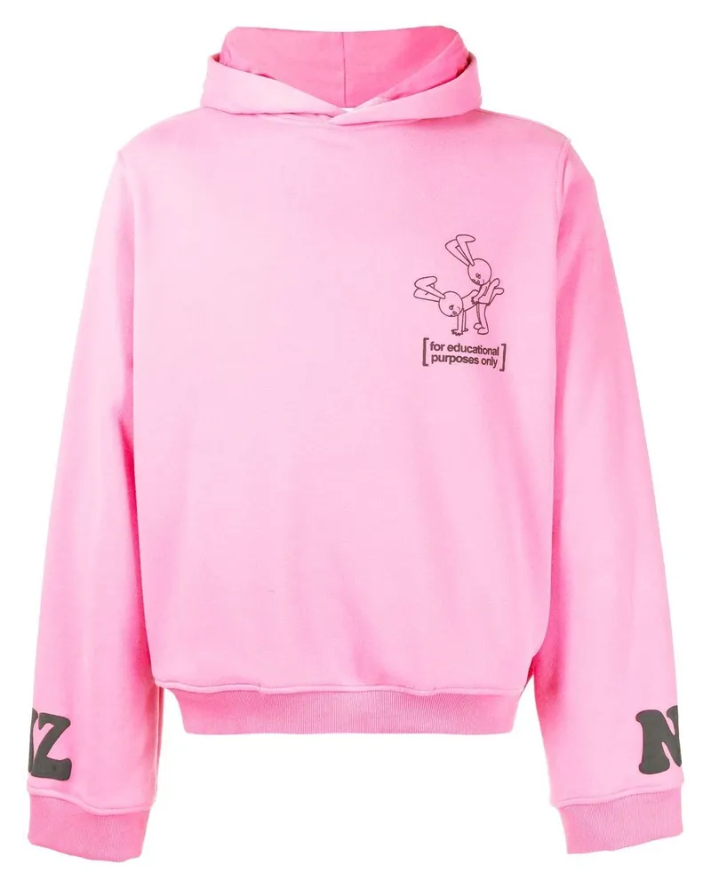 Natasha Zinko For Education Purpuses Only Hoodie Rosa