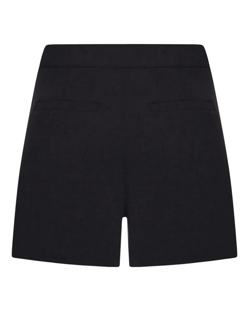 SPORTMAX Shorts aus Wolle - Schwarz Schwarz