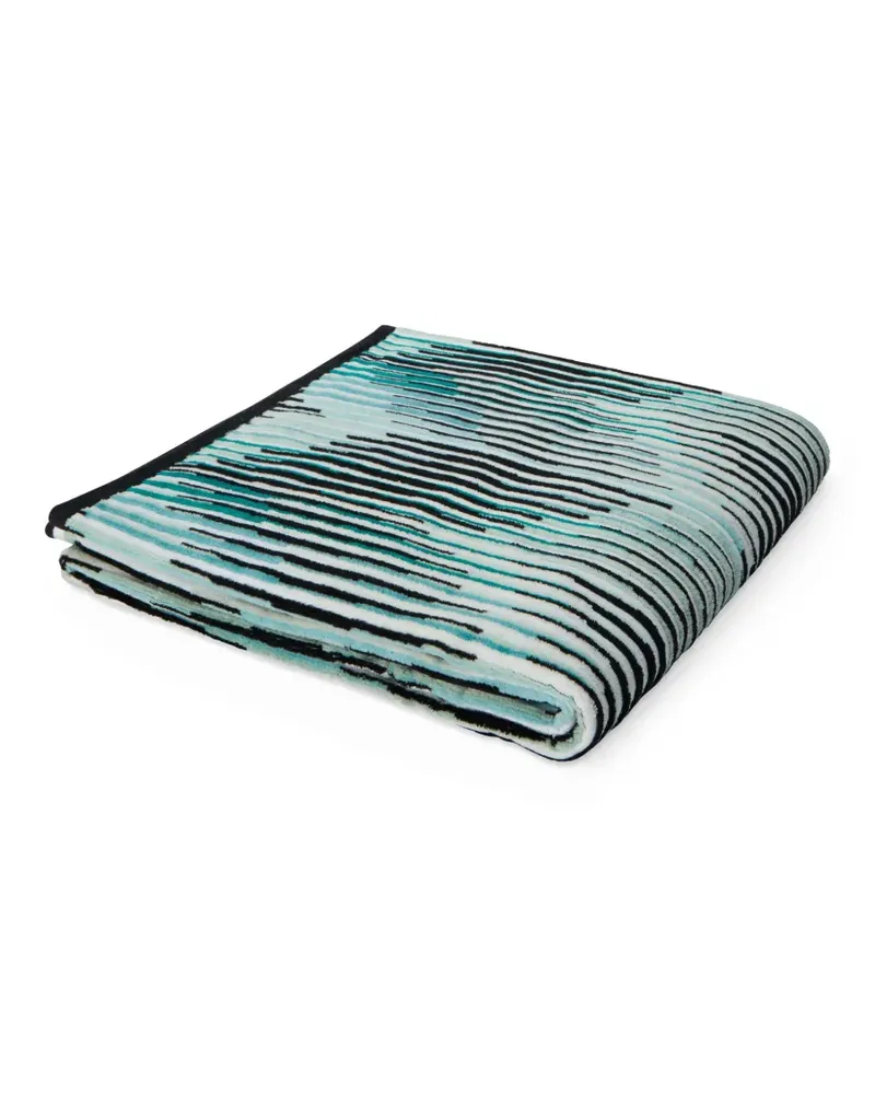Missoni Home Arpeggio Badetuch 150cm x 100cm - Blau Blau