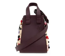 Hammock Tote Bag mit Pompon - Rot