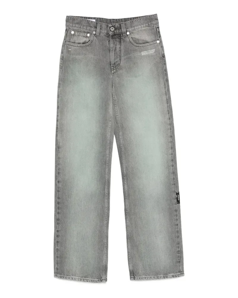 OFF-WHITE Geknöpfte Jeans - Grau Grau