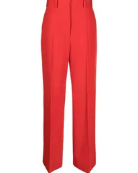 Lanvin Hose mit weitem Bein Rot