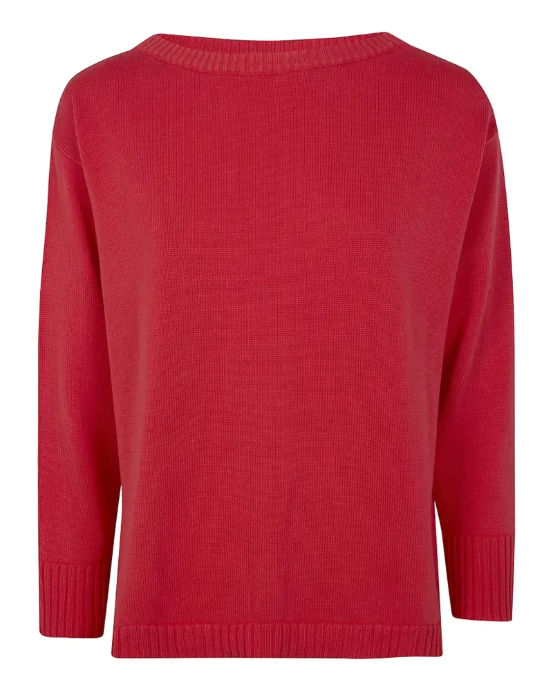 ROSSOPURO ribbed knitwear - Rot Rot