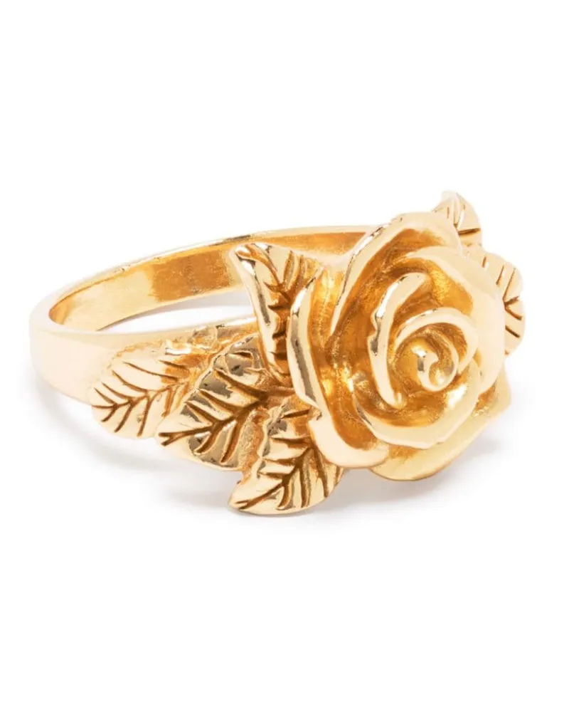Emanuele Bicocchi Ring mit Wildrose - Gold Gold