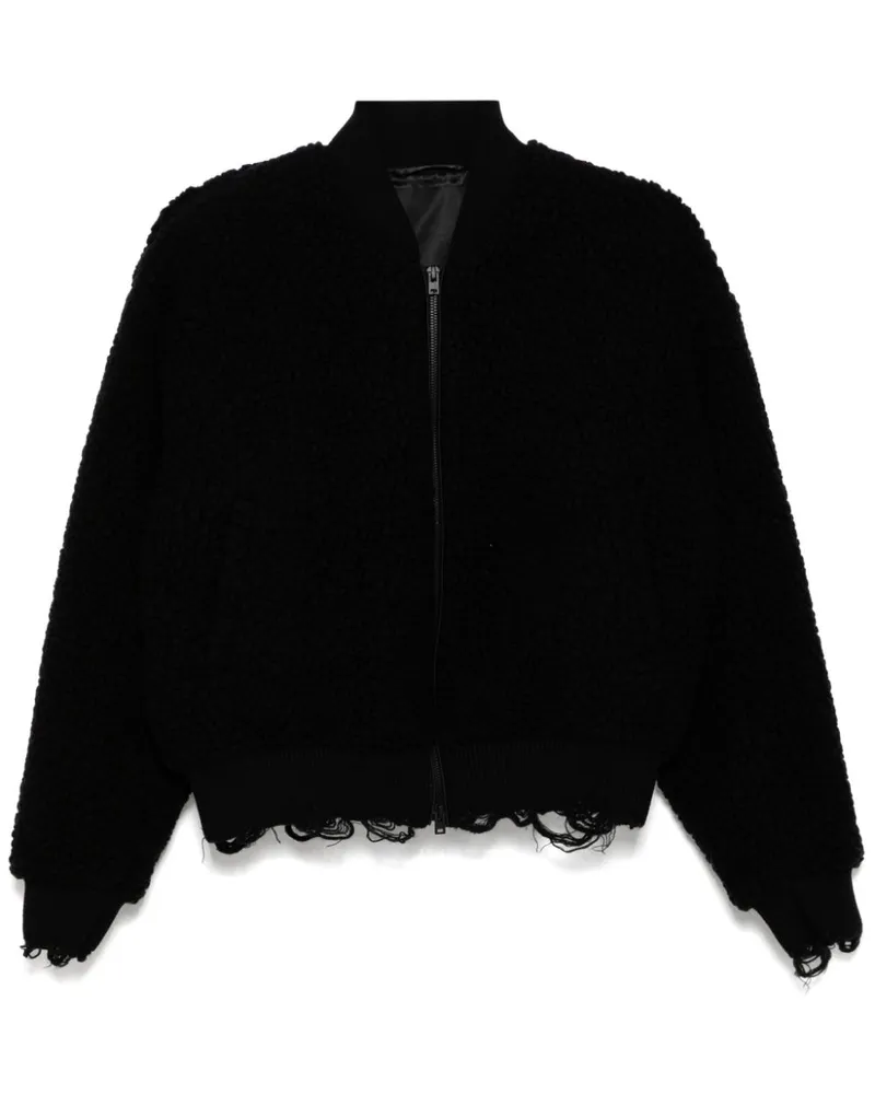 JNBY Jacke mit ungesäumten Borten - Schwarz Schwarz