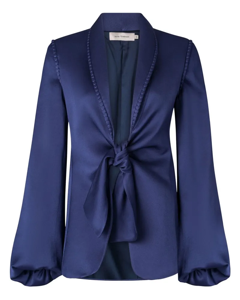 Silvia Tcherassi Leo Blazer - Blau Blau