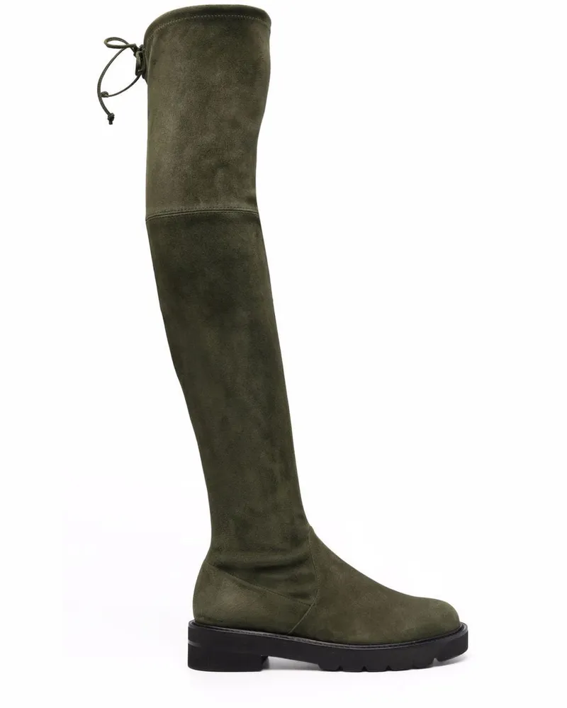 Stuart Weitzman Lowland Lift Stiefel - Grün Grün