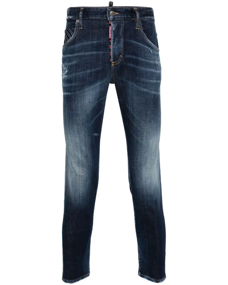 Dsquared2 Skater Slim-Fit-Jeans - Blau Blau