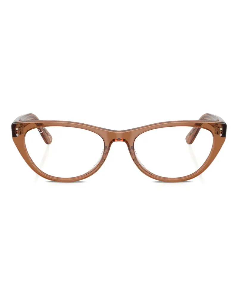 Ray Ban Brille im Cat-Eye-Design - Braun Braun